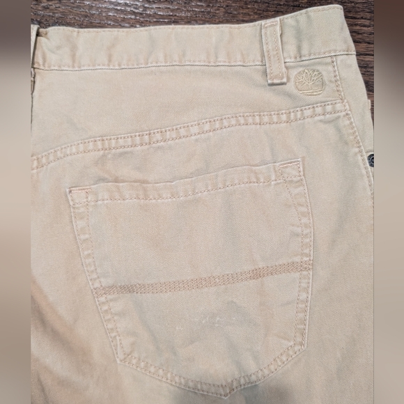 Timberland Khaki Pants Straight Fit Sz W 36 L 30 - Picture 5 of 8